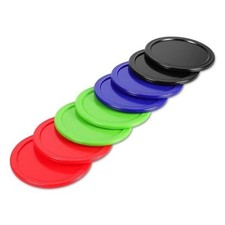 2.5 Inch Hockey Pucks, 8 Pcs Air Hockey Pucks Set Durable Puck for Air Hockeys