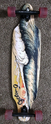 Sector 9 Longboard Surf Wave Graphic Sector Nine Wheels