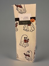NWT Ghost  Goblin Throw Blanket - Ghost Reading Books - Halloween VIRAL