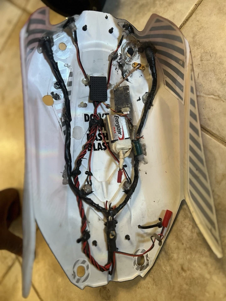 Arrma Typhon 3S BLX 1/8 Mod Custom Body Graffiti Buggy - Image 3 of 4