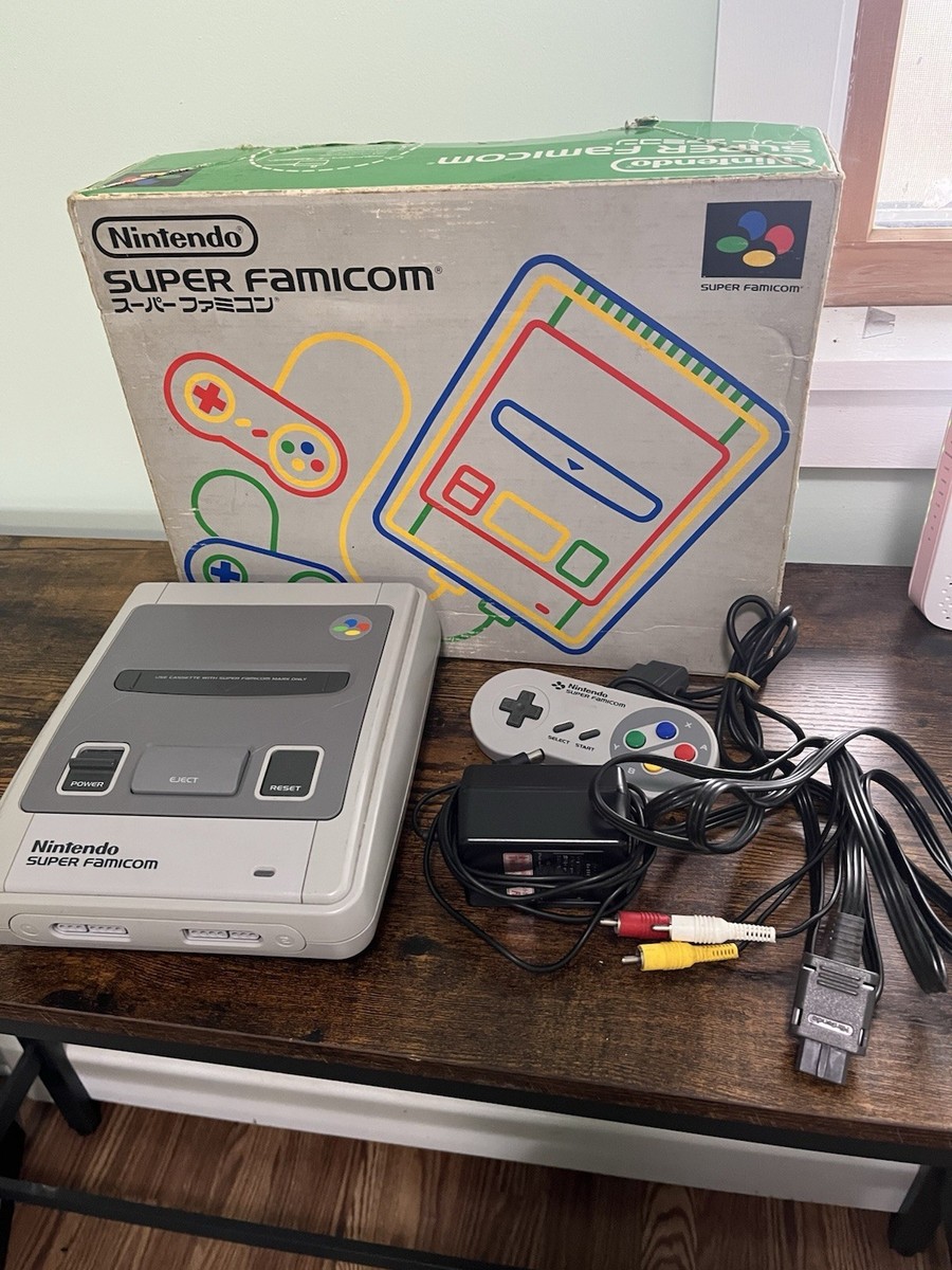 Nintendo Super Famicom Console Boxed Tested System SHVC-001 | eBay