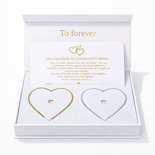 Velora Jewellery "Forever Bond" Gold & Silver Permanent Bracelet Kit Set