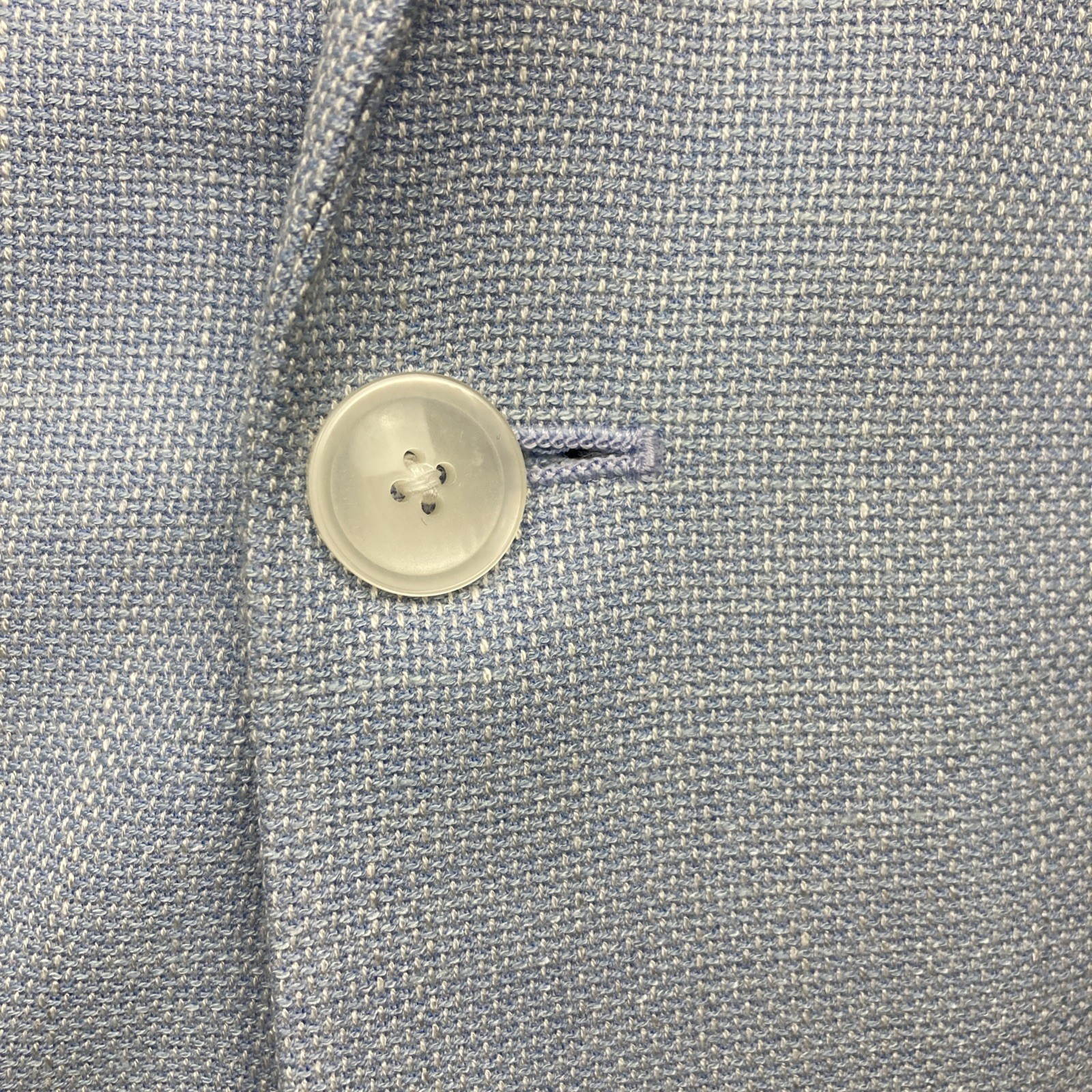 Tommy Hilfiger Mens Modern fit Sport Coat Blazer 40R Light Blue Solid Stretch thumbnail 5