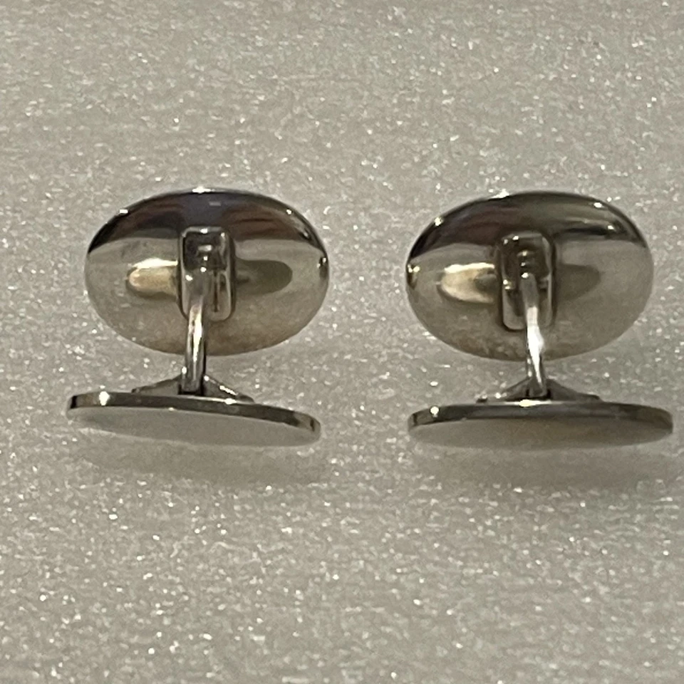 Rari gemelli in argento sterling Georg Jensen #203A Andreas Mikkelsen Danimarca - Immagine 4 di 4