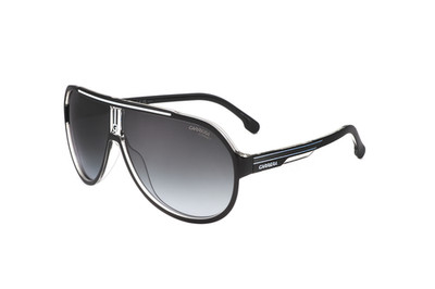 Carrera Men's 64mm Black Sunglasses CARRERA1057-S-80S-64