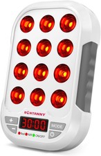 BONTANNY Portable High Power Red Light Therapy Panel 660nm 850nm 1060nm Infrared