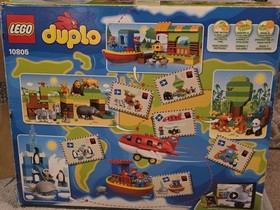 LEGO DUPLO: Around the World 10805 Complete W/ Box Manual Bonus Base Retired Set
