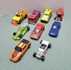 Lot of 9 Vintage Used Hot Wheels Cars