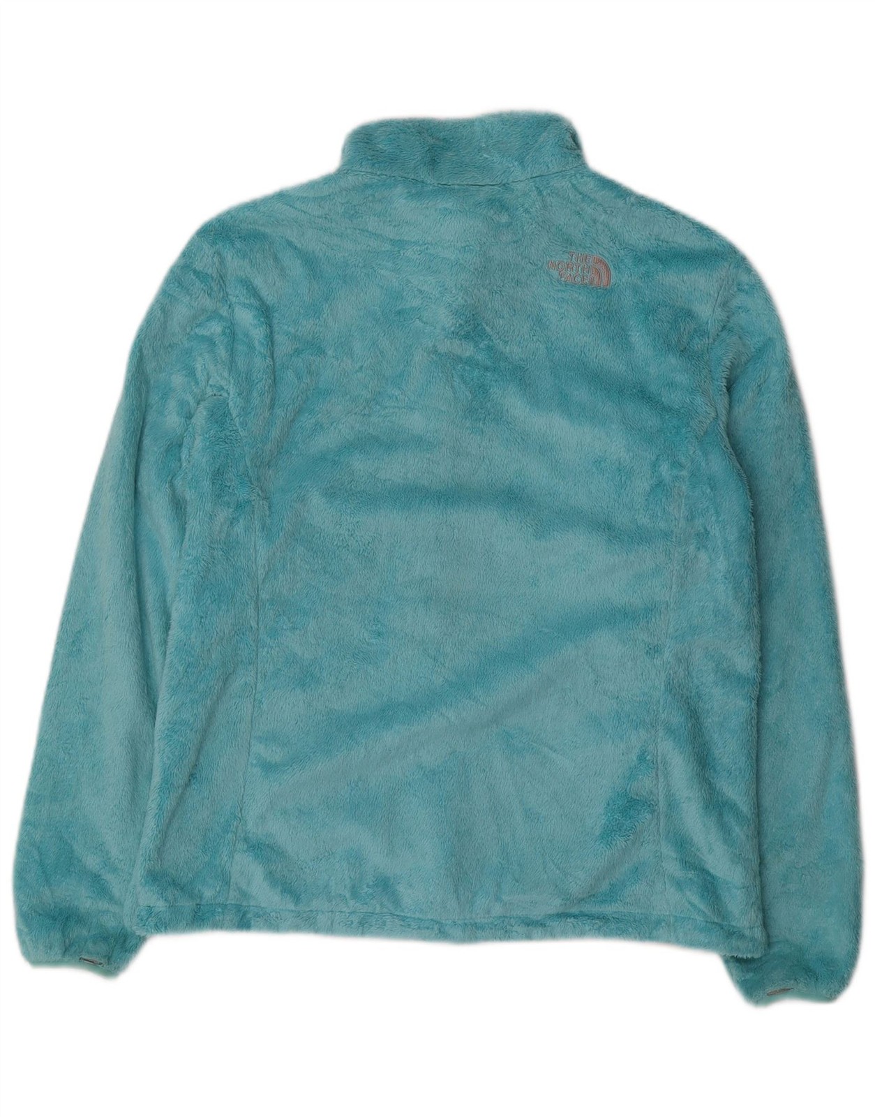 THE NORTH FACE Womens Fleece Jacket UK 16 Large Turquoise Polyester DH27 thumbnail 2