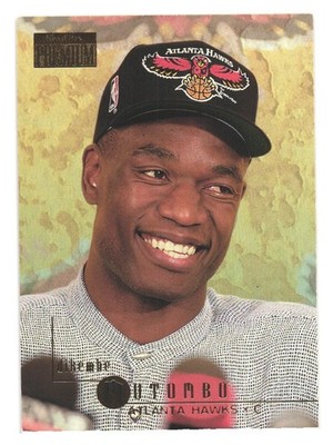 1996-97 SKyBox Premium NBA Basketball Atlanta Hawks Dikembe Mutombo