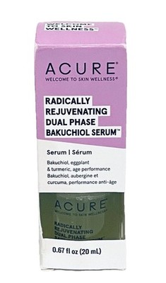 Radically Rejuvenating, Dual Phase Bakuchiol Serum, 0.67 fl oz (20 ml) New