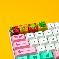 Fruit Keycaps Artisan Cherry MX Mechanical Ga...