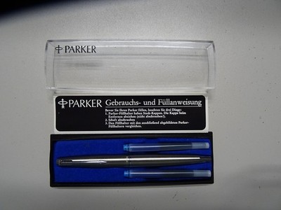 Füllfederhalter Parker 45 Flighter aus den späten 1960er Jahren, OVP