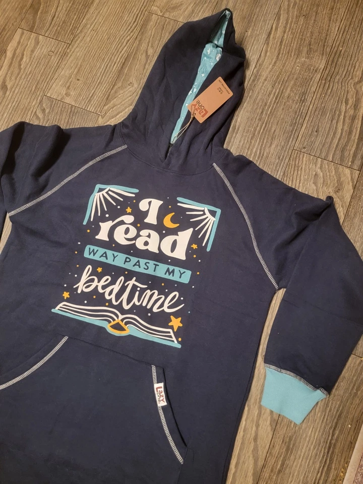 Lazy One Oversized Hoodie Sweatshirt, Comfortable , Sweater Women Size S/M - Image 2 of 4