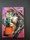 2025 Panini Prizm Pink Refractor Premier Bo Nix Patch