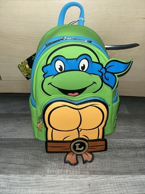 Loungefly Nickelodeon TMNT Leonardo Cosplay Mini Backpack