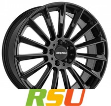 Carmani 17 Fritz black 8x19" ET37 LK5 112 ML 66.6 Alufelgen 19 Zoll