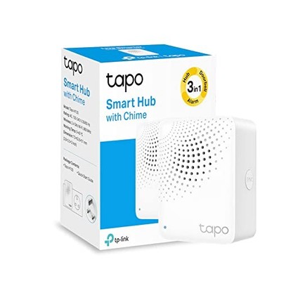 Tapo H100 Smart Hub mit Glockenspiel, funktioniert mit Tapo Türklingel Kamera, Smart Switch,