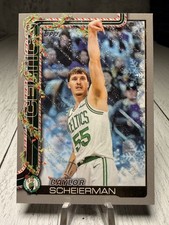 BAYLOR SCHEIERMAN | 2025 Holiday Topps Basketball #H5 Boston Celtics