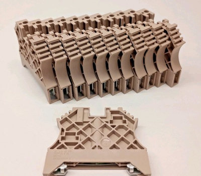 #ad #ad New Weidmuller WEW 35 2 Terminal Block End Bracket 100pcs 1061200000. $95.00