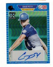 Chase Petty Rookie 2024 Pro Set Leaf Metal Autograph Out-of-Pack Quality