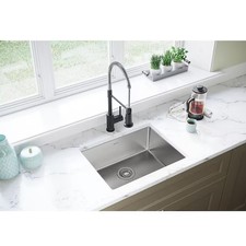 Model EFRU2115T Elkay Crosstown undermount single-bowl kitchen sink 16-gauge