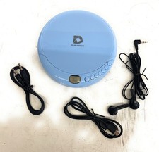 Deluxe Products CD Player Portable with 60 Second Anti Skip, Blue, DP-PCD-007-BE