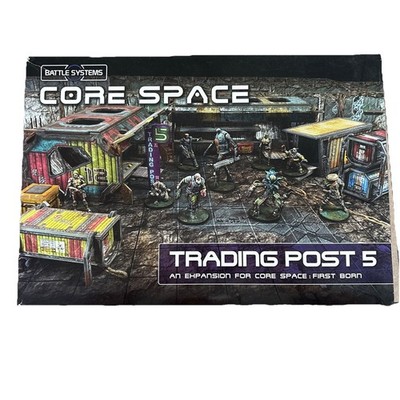 Battle Systems Core Space First Born Trading Post 5 Expansion Board Game Mini