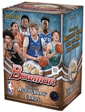 2025-26 TOPPS BOWMAN NBA BASKETBALL BLASTER VALUE BOX