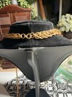 Unsigned gold tone Florenza style necklace three strands with faux turquoise — photo 3