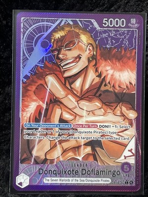 Donquixote Doflamingo One Piece Foil Card OP14-060