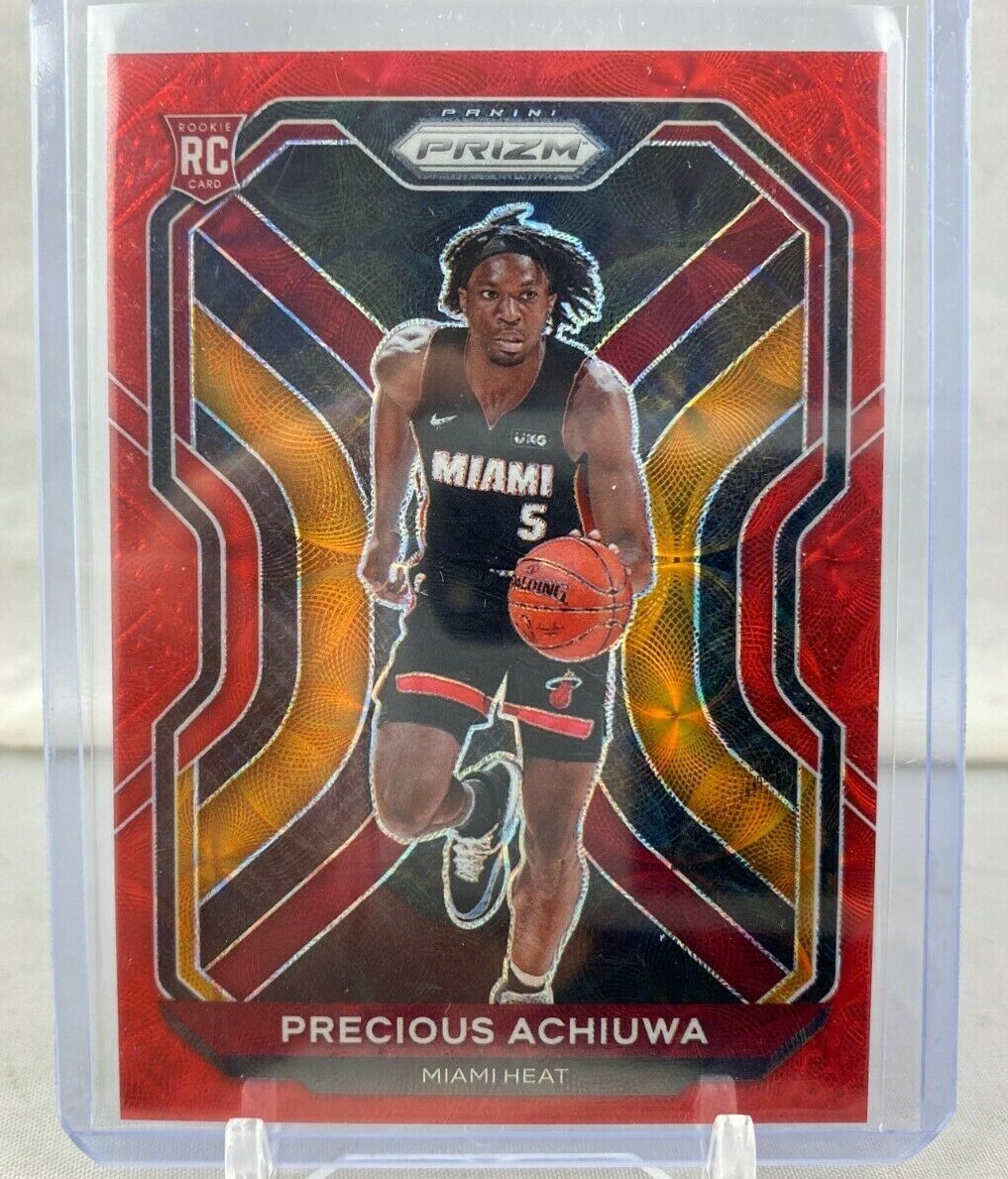 2020-21 Panini Prizm Choice Red Scope Precious Achiuwa RC Rookie No. 294 # /88