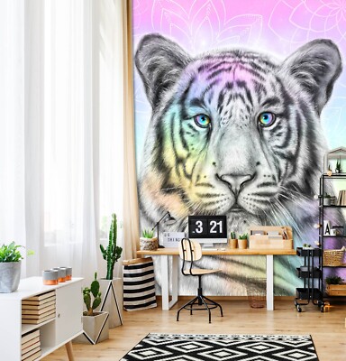 3D Handgezeichnet Tiger C1551 Tapete Wandbild Fototapete Sheena Pike Amy