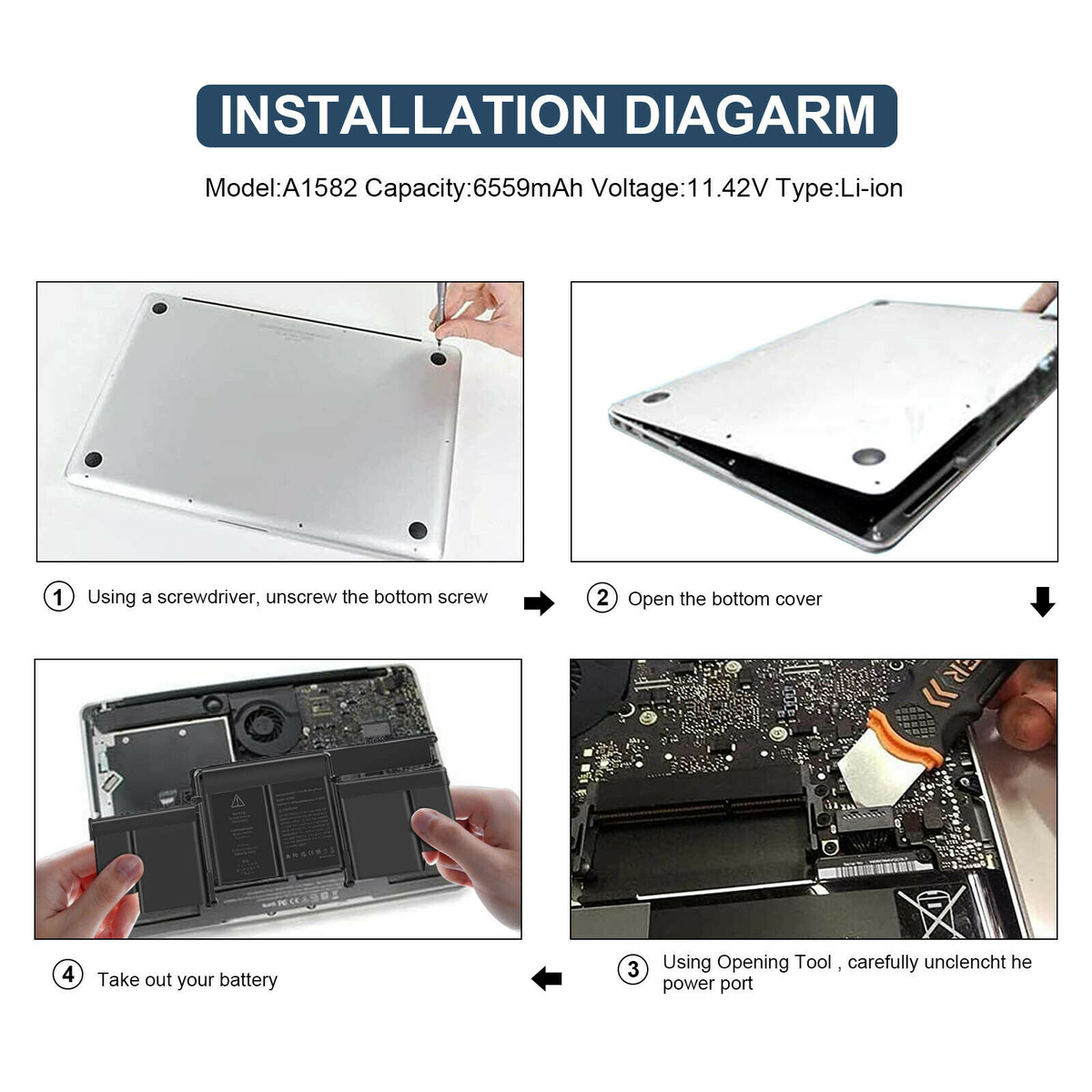 MacBook本体 MacBook Pro 13 A1502 mid 2014 battery ok A1493 Battery for Apple 2013 2014 Macbook Pro 13 Retina