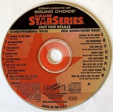 SOUND CHOICE STAR SERIES POP/ROCK - 60'S  70'S HITS - SCST4 - LOT 3176 - RARE 