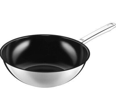 Silit Wuhan Wokpfanne Induktion 28 Cm Edelstahl beschichtet Backofenfest