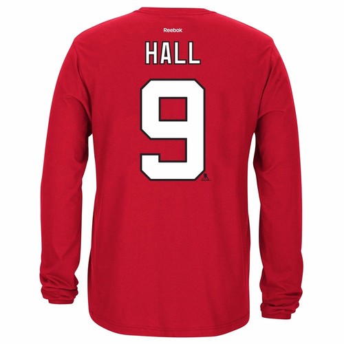 NHL Reebok Team Player Jersey Name & Number Long Sleeve T-Shirt Collection Men's - Picture 86 of 99