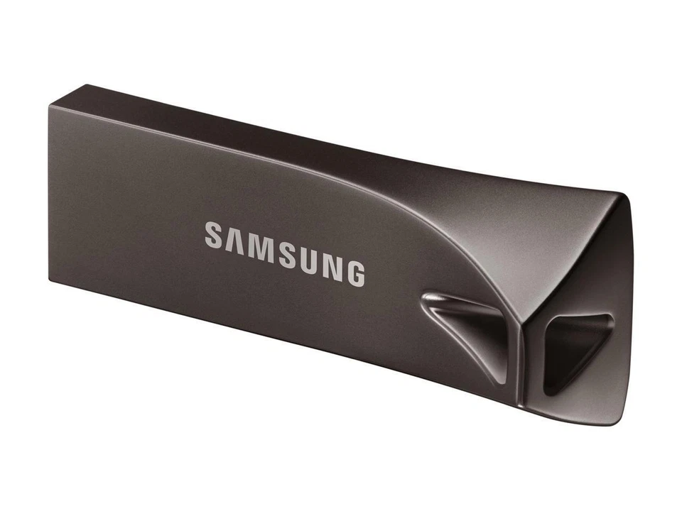 SAMSUNG BAR Plus USB 3.1 Flash Jump Drive Stick Gunmetal Titan Gray Memory a lot - Image 2 of 4