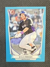 2014 Bowman Prospects Blue #BP23 Kyle Parker /500 Colorado Rockies