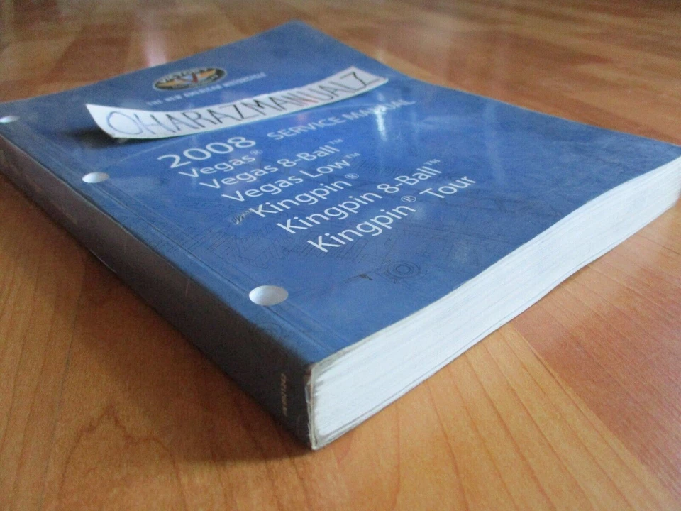 Manual de serviço 2008 Victory Vegas / 8 bolas / baixo - Kingpin / 8 bolas tour - Imagem 2 de 3