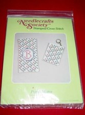 Needlecrafts Society : PURSE MATES Stamped Cross Stitch kit NEW 