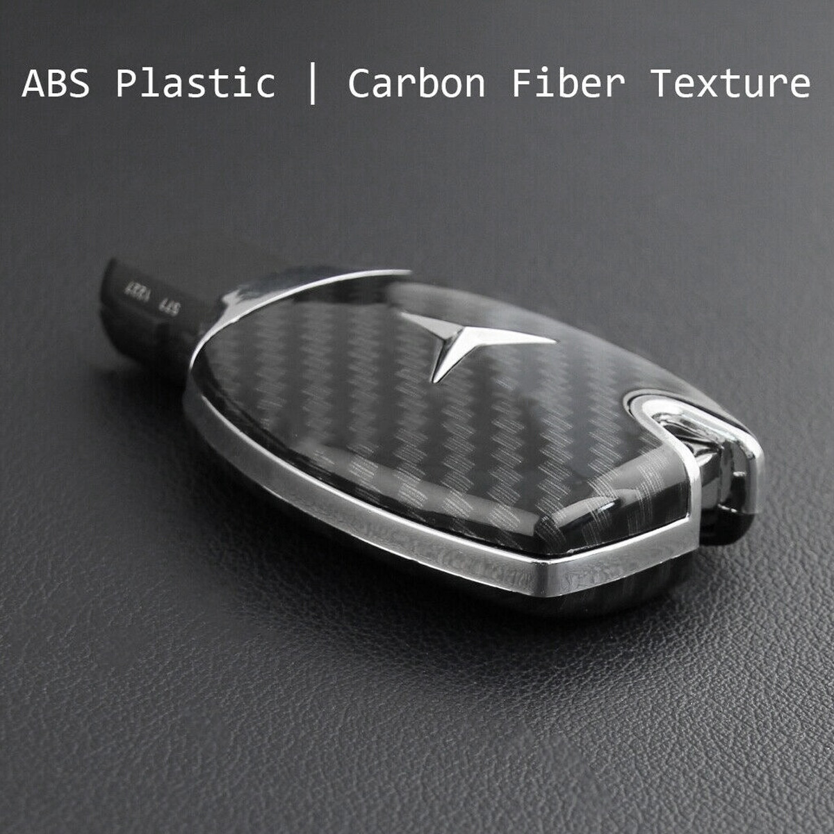 Metal Key Fob Cover For Mercedes-Benz - Protective Case With Keychain For C, E, S, M, CLS, CLK, G Class Smart Keys