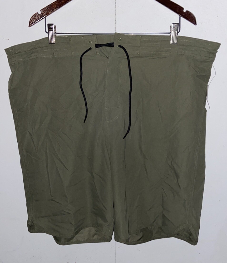 Old Navy Men Size 44 Tall Shorts Board Swim Trunks Olive Green