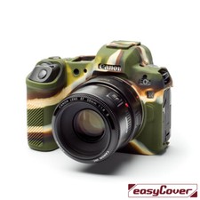 easyCover Armor Protective Silicone Skin for Canon EOS R Camouflage