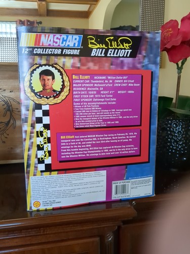 Bill Elliott NASCAR 12" Collector Figure McDonalds Special Ed 1997 See pics - Picture 10 of 13