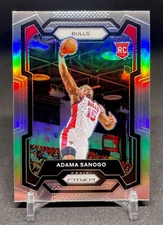 Adama Sanogo 2023-24 Panini Prizm Rookie Card RC SILVER PRIZM #286