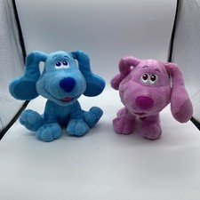 Blues Clues 7" Magenta Blue Plush Stuffed 2020 Nickelodeon Viacom Puppy Dog 2 
