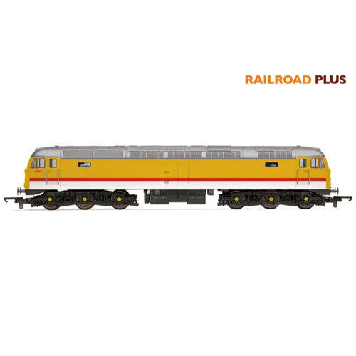 HORNBY RAILROAD PLUS BR INFRASTRUCTURE, CLASS 47, CO-CO, 47803 - ERA 8 - Picture 1 of 1