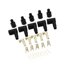 5Pcs Coil Spark Plug Coil Boot Terminal Set Ignition Wires for All 4 Cylinder