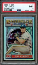 BB - 1993 - Finest - Refractor - #147 - Cal Eldred - PSA 9 - MINT